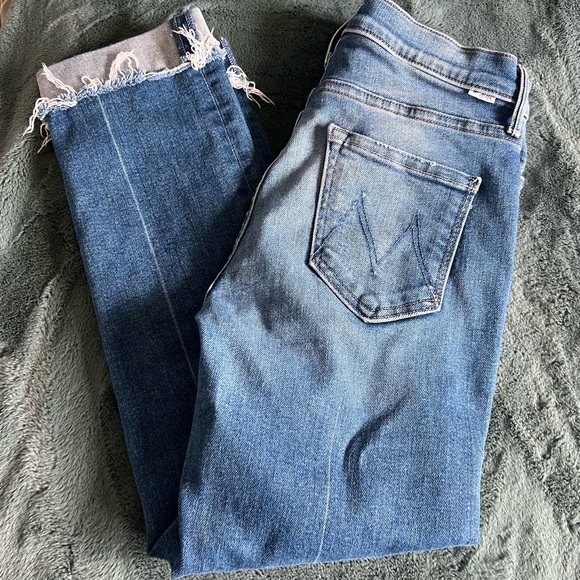 MOTHER Denim - Women’s Mother Mid Wash Blue Jeans